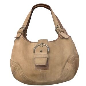 Vintage COACH suede SOHO shoulder bag❤️
